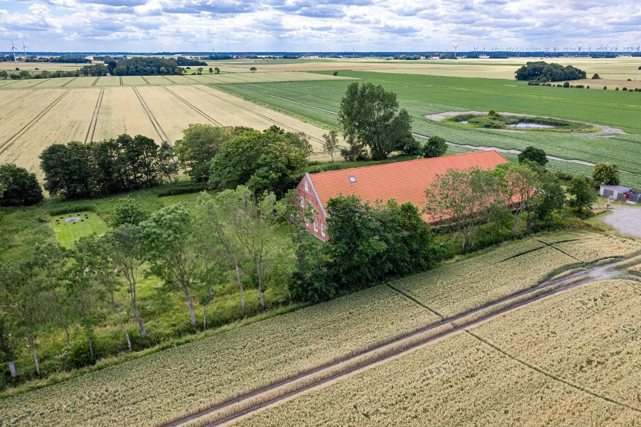 Gulfhof Dreybült Dreybült 7 Friso Apartman Dornum Kültér fotó